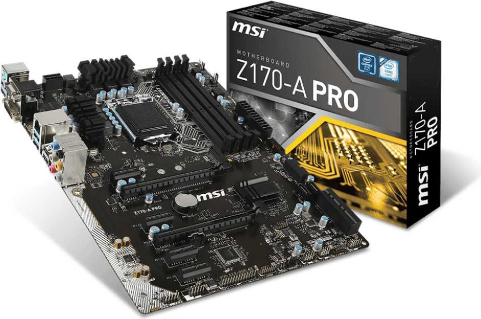 Płyta główna MSI Z170-A PRO Chipset: Intel Socket 1151