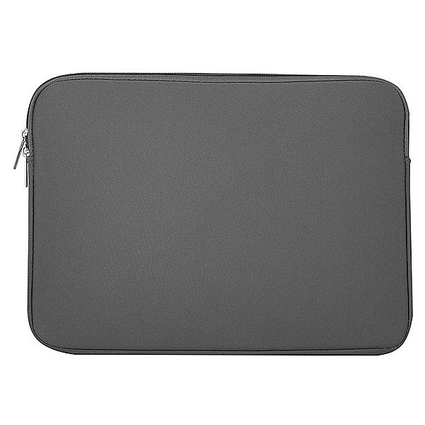 Szara torba na laptopa 15,6'' organizer etui wsuwka na komputer tablet