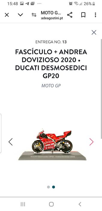 MOTOGP coleção miniaturas escala 1/18