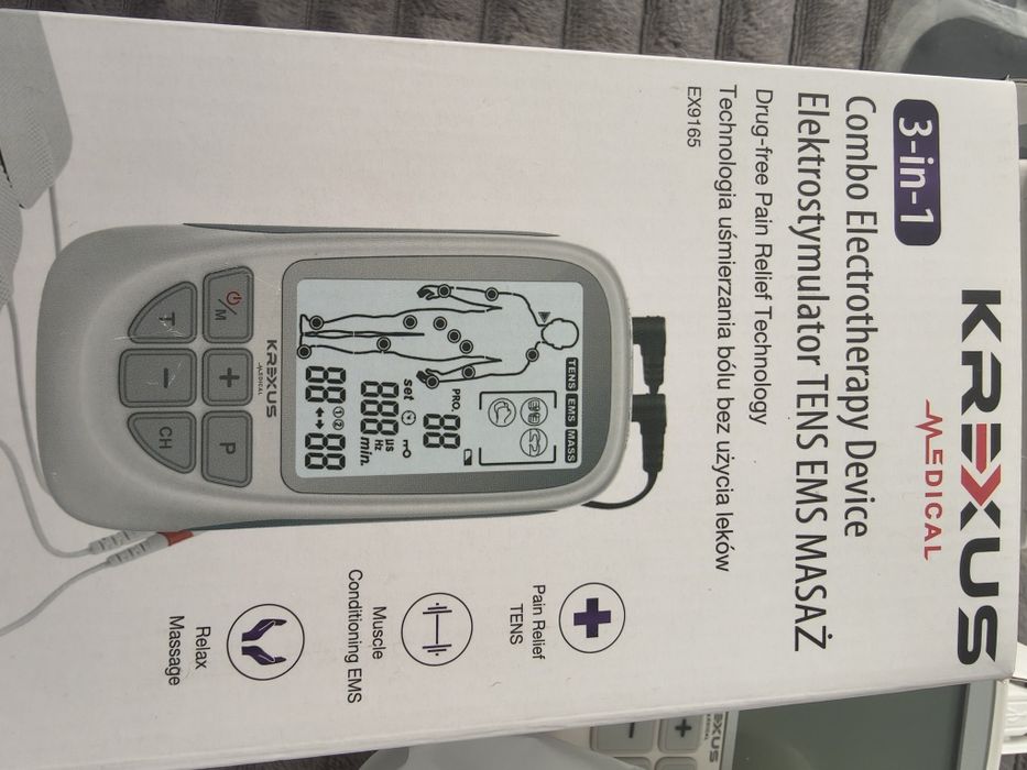 Elektrostymulator TENS EMS MASAŻ
