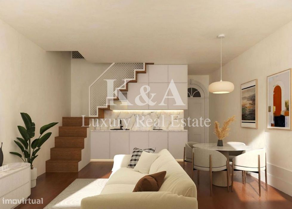 Apartamento T1 Duplex em novo edifício, na Baixa do Porto — Lordelo Do Ouro E Massarelos, Porto