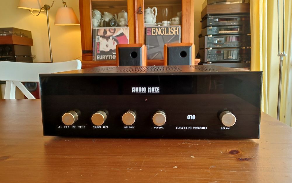 Audio Note OTO MK1 Magnífico Amplificador Versão Original Impecável!