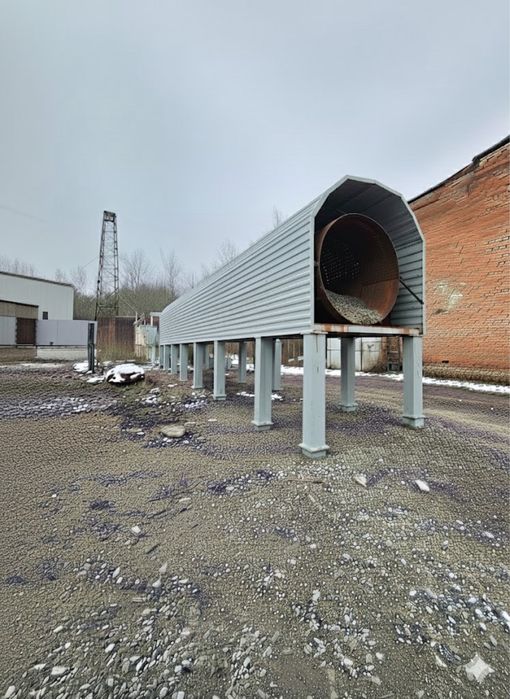 stacjonarny przesiewacz bębnowy