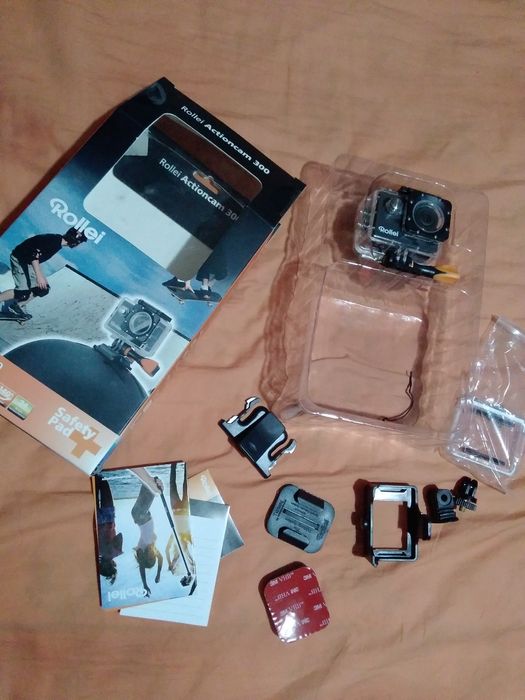 Electrónica: Camera Rollei 300 câmara acção+ prova de água