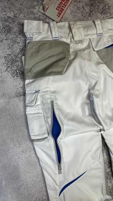 Робочі штани engelbert strauss cordura біло-сірі для малярів motion 2020 нові 56 розмір XL