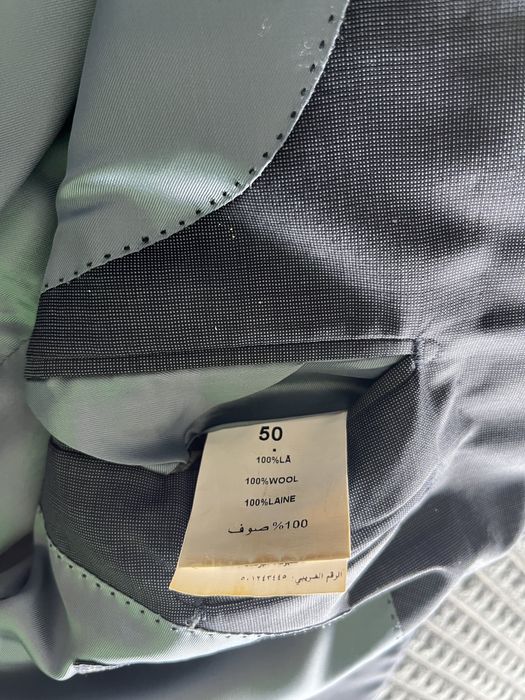 Fato de homem - Azul liso