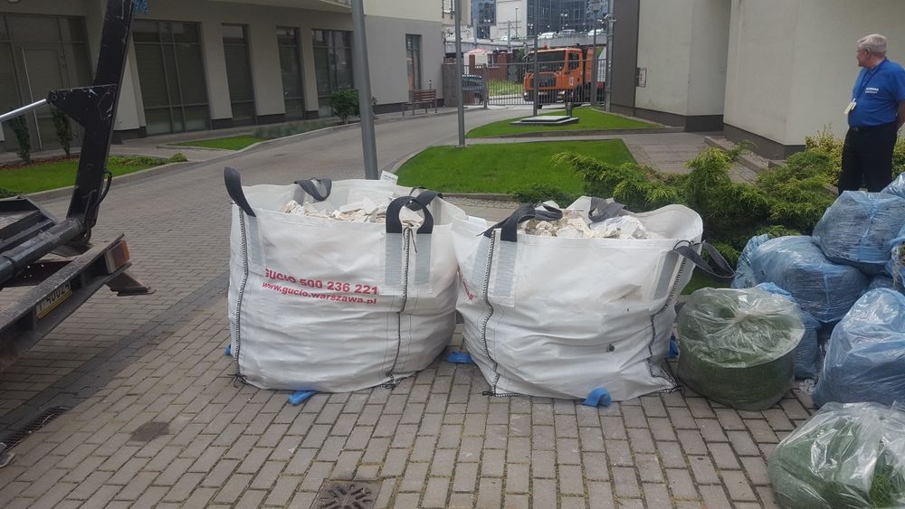 Big bag Worki na gruz i śmieci