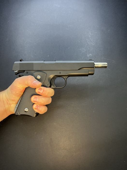 Металевий пістолет Colt 1911 PRO - модель Vigor V14 (іграшка)