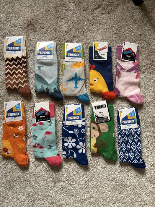 10 par skarpet 38-42