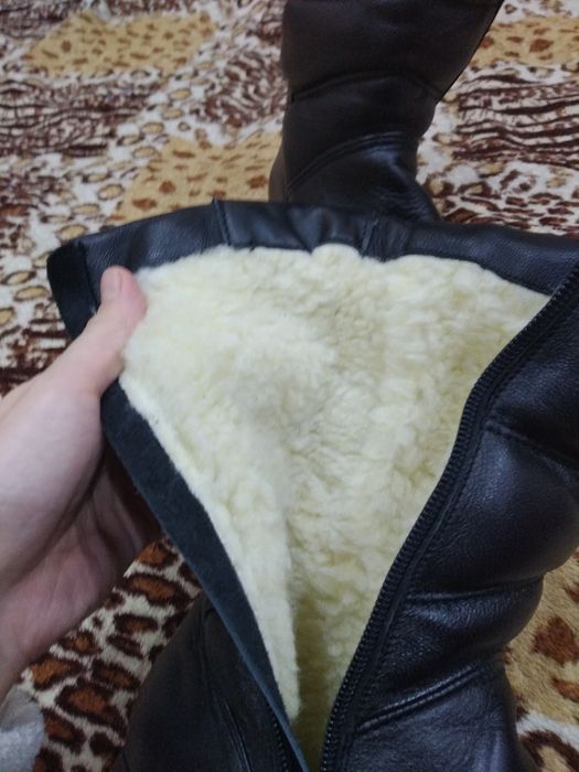 сапоги зимние на овчине