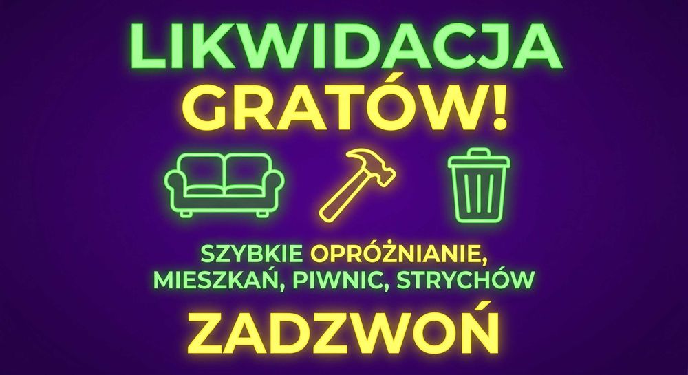 Kompleksowe Opróżnianie | Rozbiórki - Przyjeżdżamy Od Ręki!