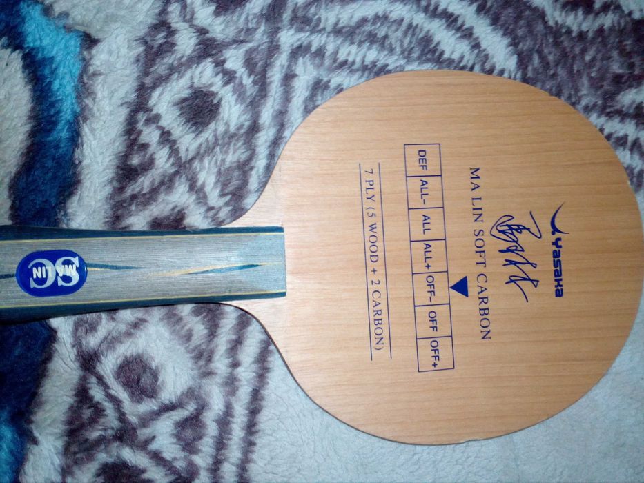 Yasaka Ma Lin Soft Carbon Off-, deska do tenisa stołowego ( starszy model)