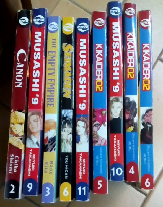 Diversos Livros de Banda Desenhada e Manga