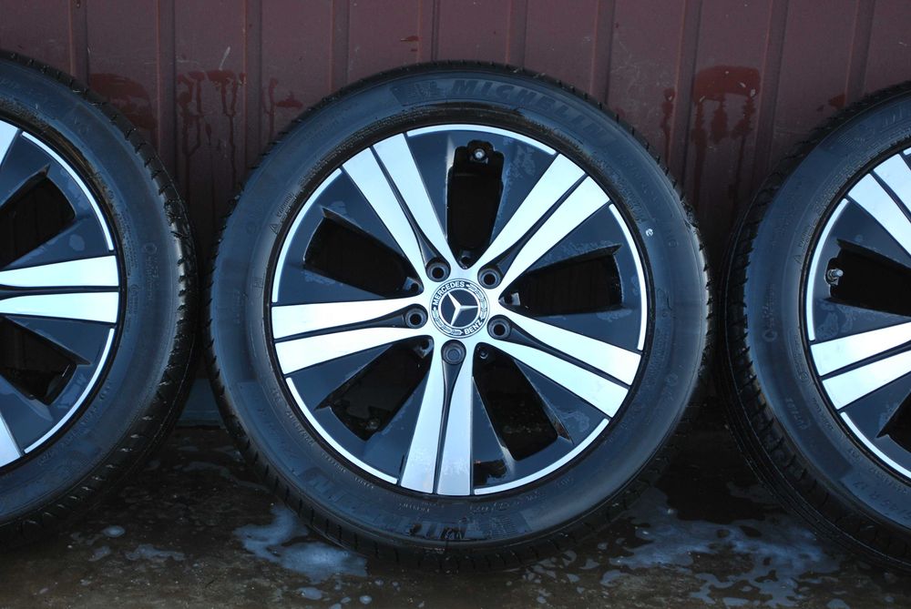 Koła 225 50 + 245 45 R17 5x112 Alufelgi + opony lato Mercedes 8J TPMS