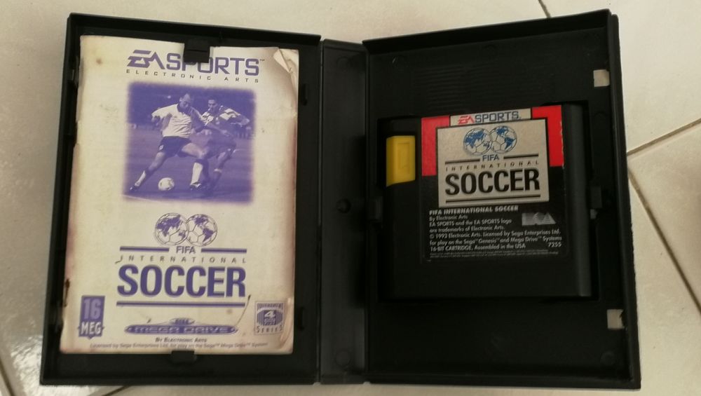 Jogo FIFA 94 International Soccer Mega Drive