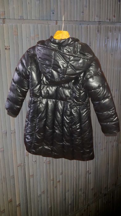 Зимняя Куртка женская отличное состояние длинная