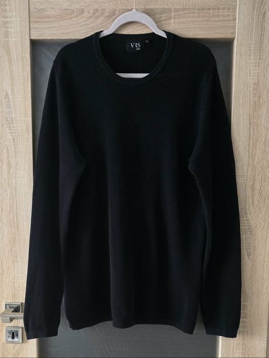 VRS czarna koszulka longsleeve rozmiar XXL długi rękaw