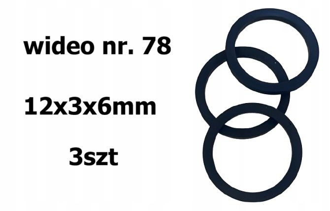 Idlery Magnetowidowe Nr. 78 12x3x6mm 3szt