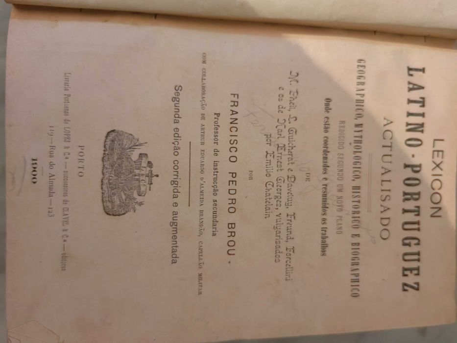 Livros antigos, 1900 e 1979