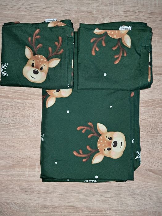 pościel świąteczna 160x200 +2x 70×80 Homla