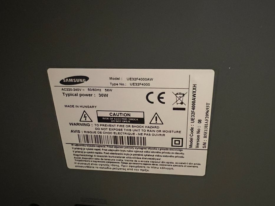 Telewizor samsung eu32f4000aw