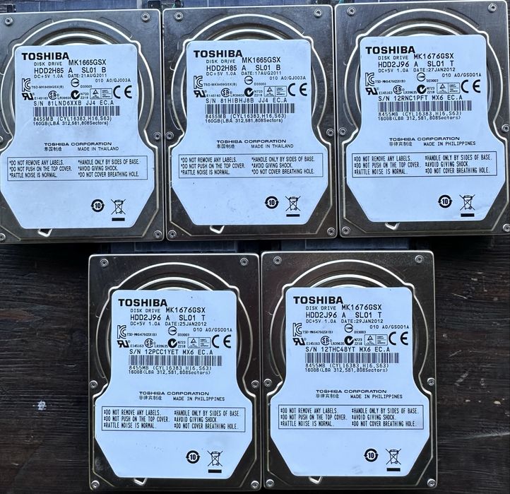Продам Hdd 160 Gb 2.5