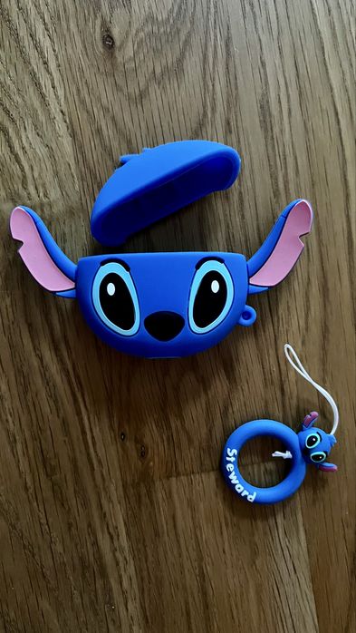 Etui futerał case apple airpods 3 Stich Stitch silikonowe niebieskie