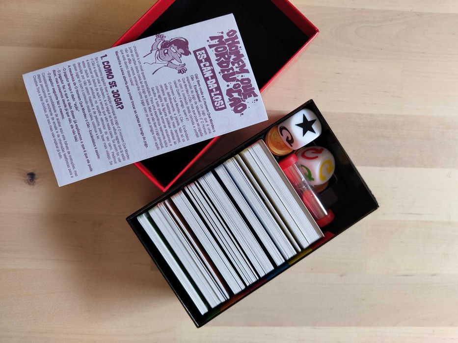 O Homem que Mordeu o Cão Jogo tabuleiro