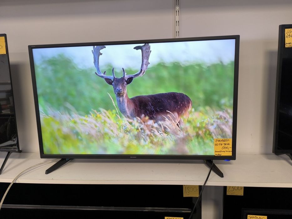 Sharp 40 cali FHD Smart WiFi DVB-T2 HEVC 40FG5242 gwarancja 3m telewizor