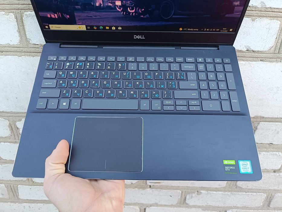 6 Ядер Ігровий ноутбук Dell (i7 9750H/16/512/GTX 1650 4GB)