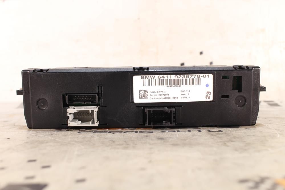 Comando chauffage / sofagem BMW 1 (E87)