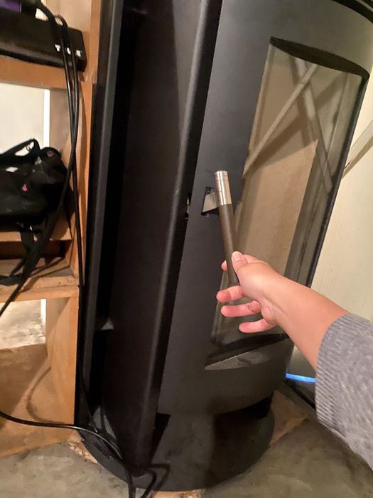 Lareira a lenha - nova