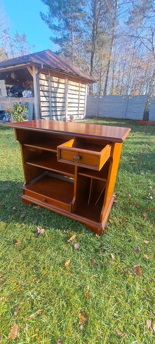 Szafka stylowa pod telewizor drewno