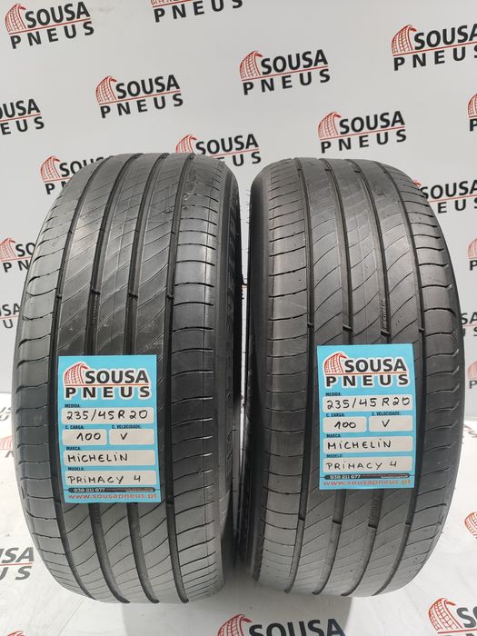 2 pneus semi novos Michelin 235-45R20 - Oferta da entrega
