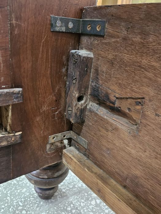 stare łóżko eklektyczne 1 sztuka Francja