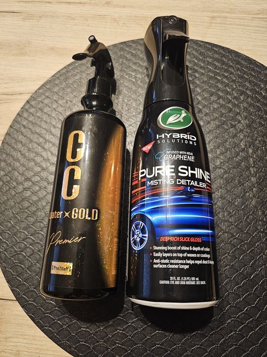 Cc Water Gold Premier 380/480ml. Quick Detailer.