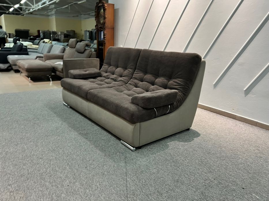 Акція!Диван розкладний тканина коричневий