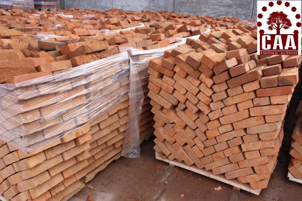 Цегла рядова керамічна М100, кирпич