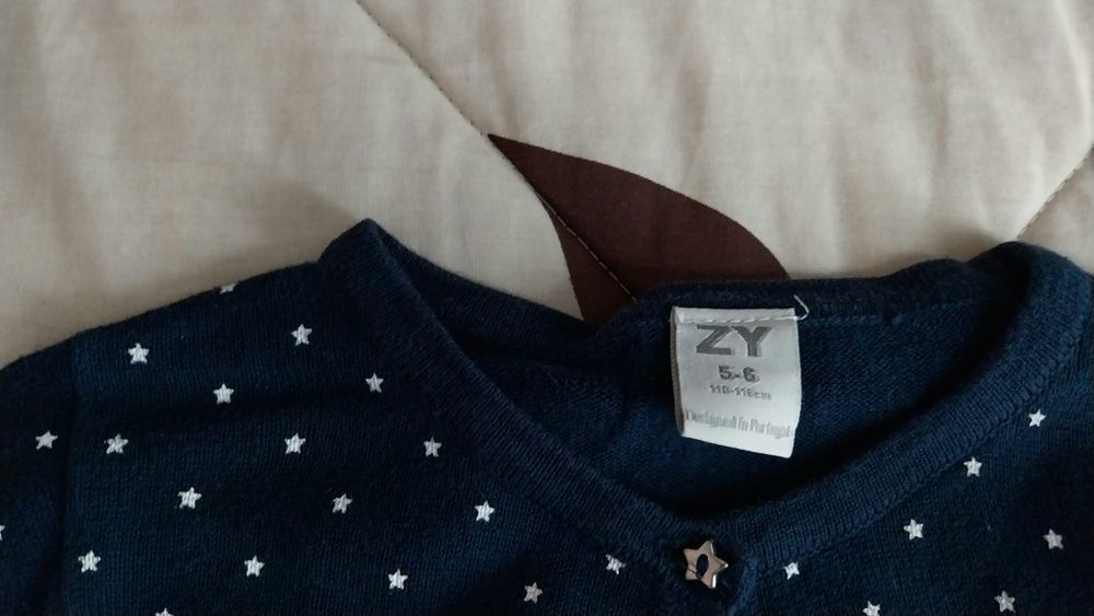 Casaco de malha da Zippy 5-6 anos