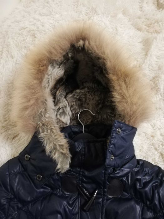 parka puchowa FREE/QUENT xs s 34 36 Alexa-Ja granat