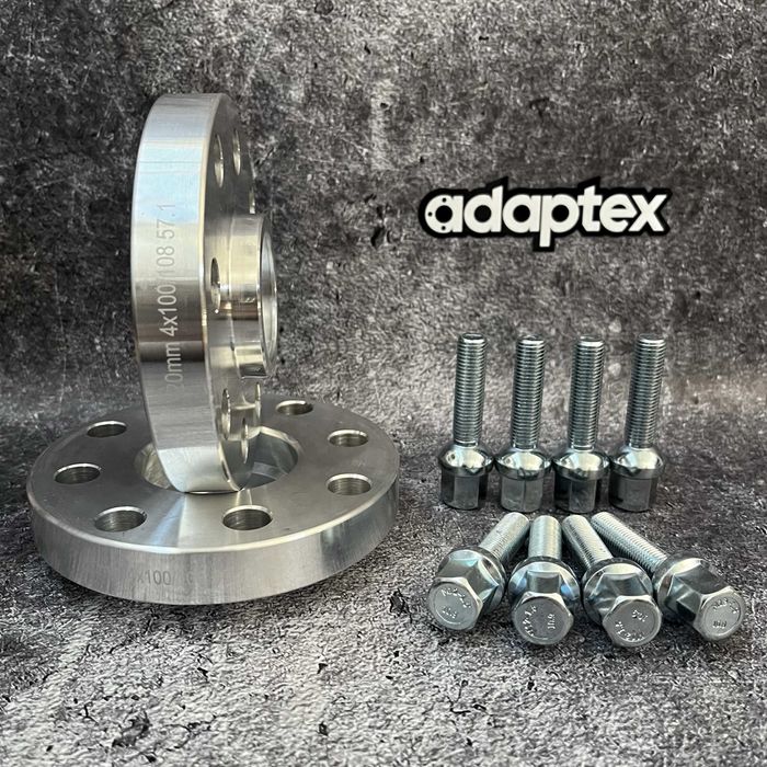 Проставки на колеса Audi, Seat, Skoda, VW 20мм PCD 4x100/108 DIA 57.1