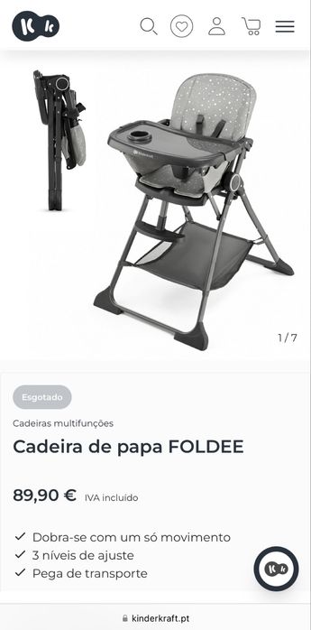 Cadeira de refeição