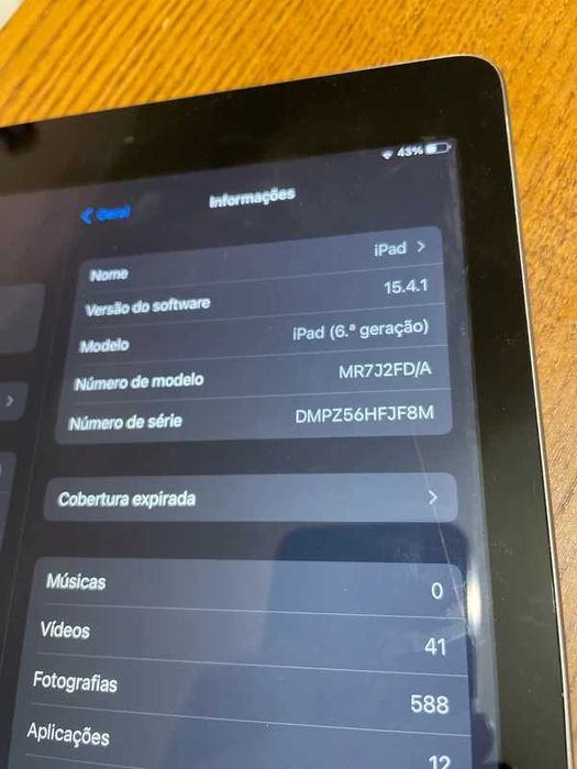 iPad Apple com 128GB