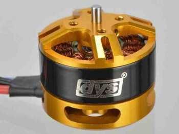 Silnik bezszczotkowy DYS 2300KV 2-3S outrunner dla mini multicopterów