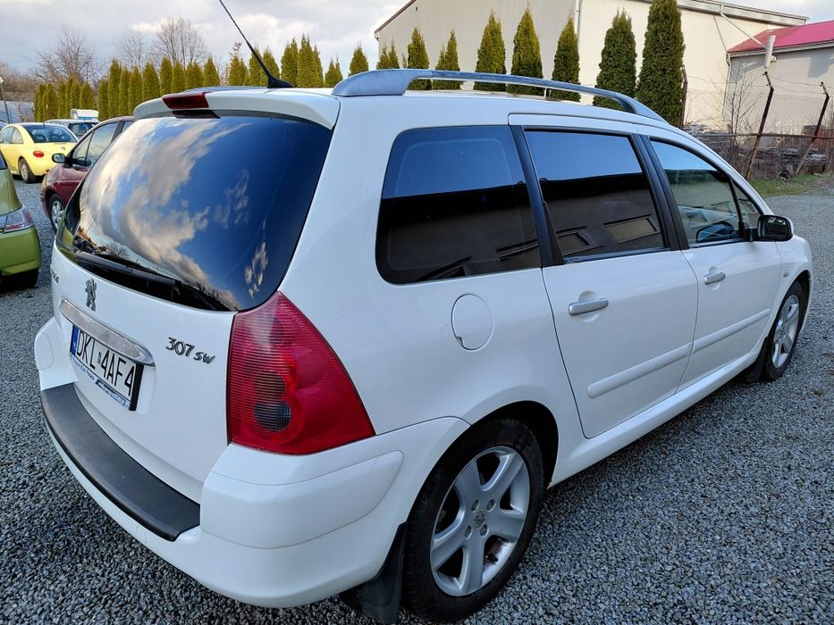 Ładny Peugeot 307sw Panorama 2.0HDI auto bez wkładu finansowego 7 osób