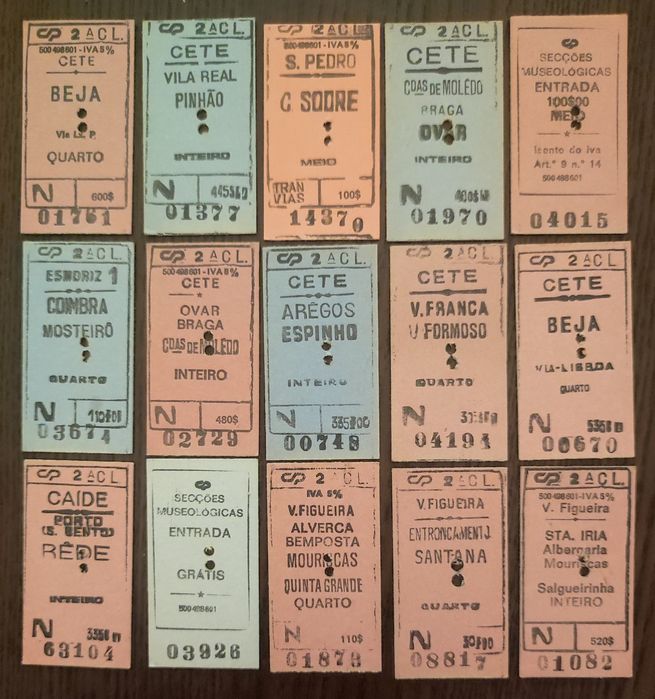 Lote de peças CP