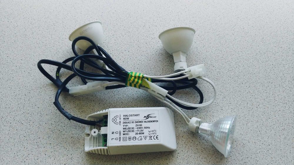 Zasilacz transformator do żarówek halogenowych na 12volt