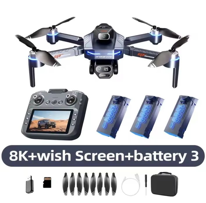 Xiaomi Mijia GT8 Dron + 3 baterie + etui + karta pamięci