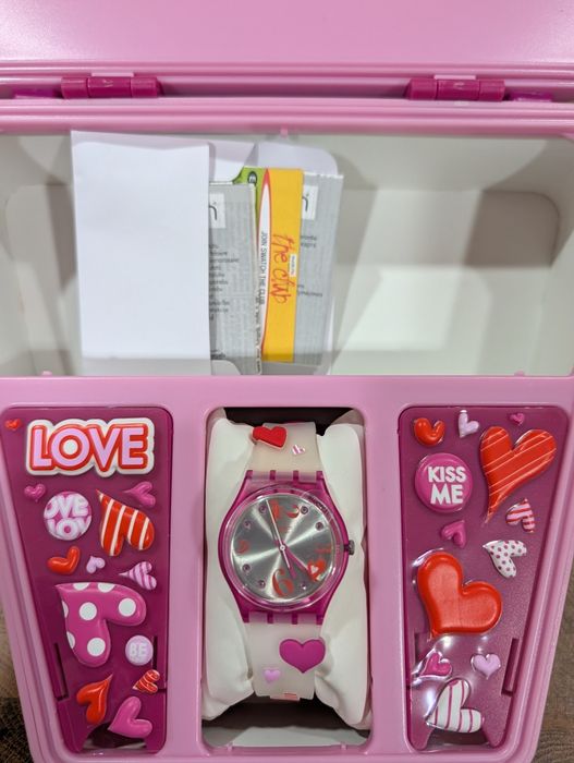 Relógio Swatch Special Edition "Kiss Me" (Dia dos Namorados 2004) - Vi