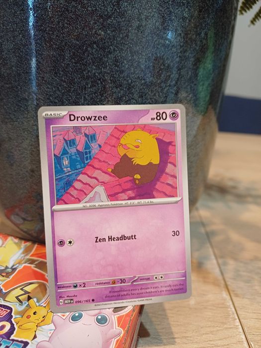 Carta Pokémon Drowzee  #96
